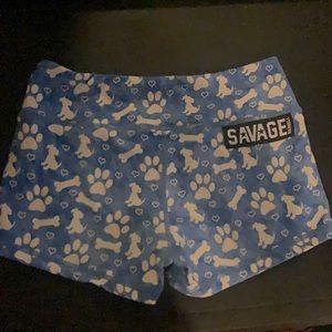 SAVAGE barbell shorts